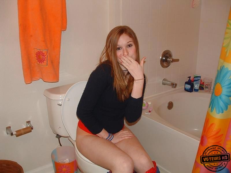Voyeur On Toilet Panties Down - Pants Down on Toilet - Voyeur Videos